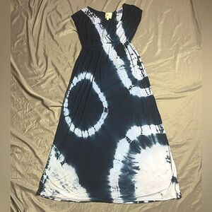 Pink Rose Maternity Dress